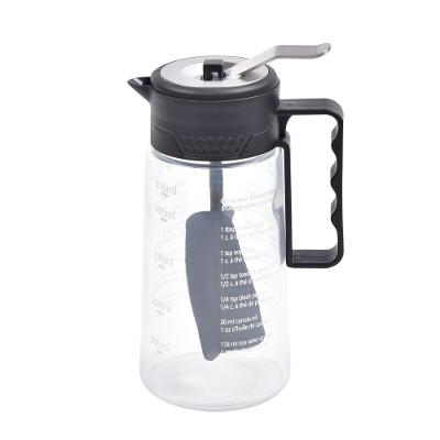Molheira em Vidro para Saladas 500ml Kenya Preta