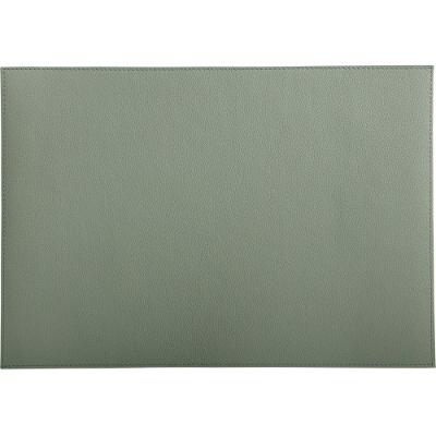 Jogo Americano Cowhide 1 Peça em Couro Sage 43x30cm Maxwell & Williams Verde