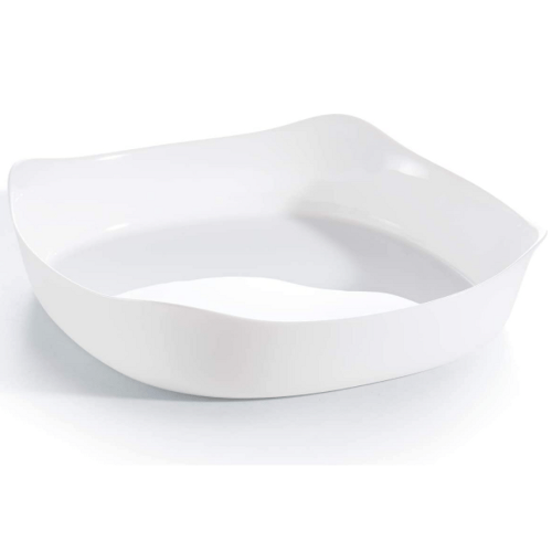Travessa Oval de Vidro Smart Cuisine 20cm Arc Branca