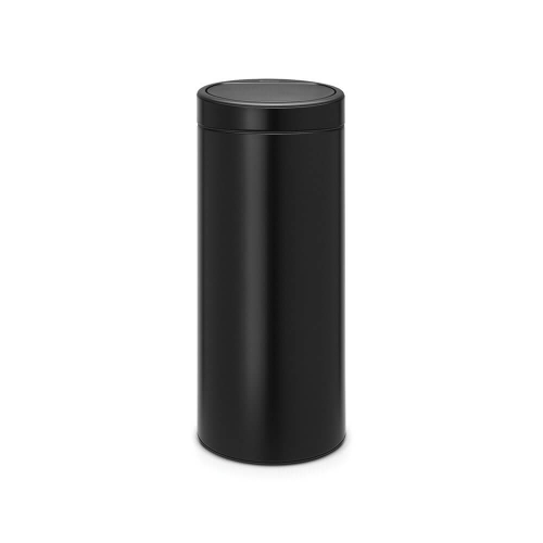 Lixeira em Aço Inox Touch Bin 30 Litros Brabantia Preta