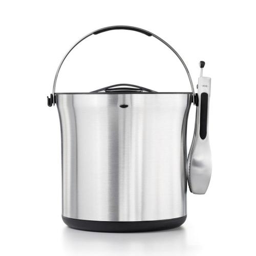 Balde de Gelo com Pinça em Inox 3,78 Litros OXO