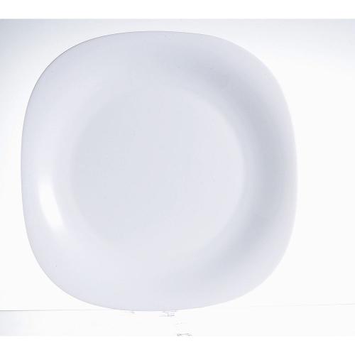 Prato de Sobremesa Carine em Vidro Temperado 19cm Luminarc Branco