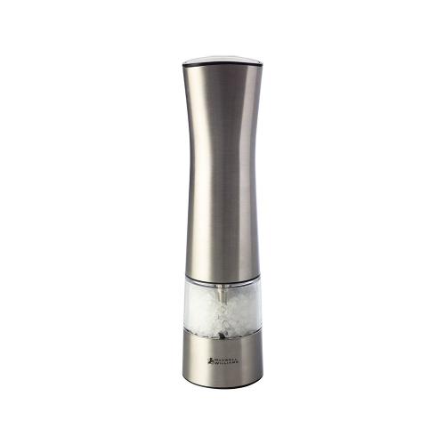 Moedor Elétrico para Sal e Pimenta Cosmopolitan em Inox 21cm Maxwell & Williams