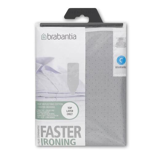 Capa para Tábua de Passar em Algodão Metalizado 124cm x 45cm Brabantia c