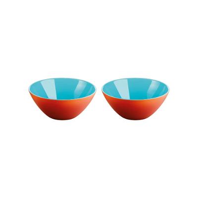 Bowl em Acrílico 2 Peças My Fusion 12cm Guzzini  Laranja