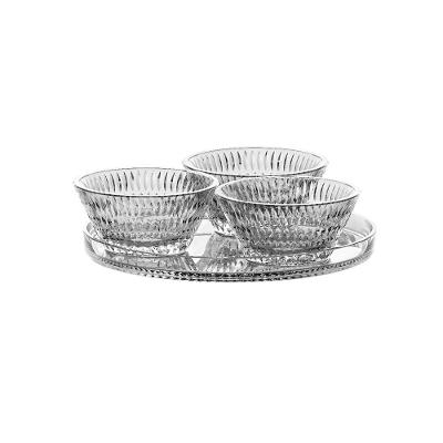 Kit para Sobremesa 4 Peças Ethno em Vidro 305ml Nachtmann