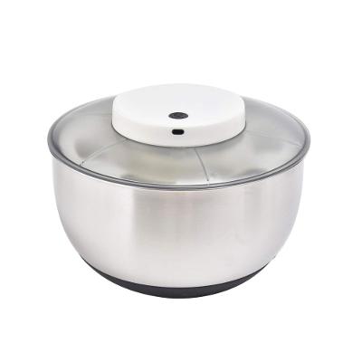 Lava e Seca Saladas Recarregável em Aço Inox Kenya