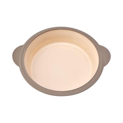 Forma Redonda de Silicone Kenya Bege