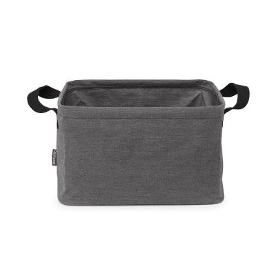 Cesto de Roupa Dobrável 35 Litros Brabantia Pimenta Preta