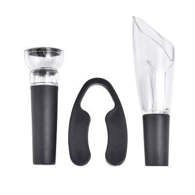 Kit Vinho com 3 Peças Kenya Preto