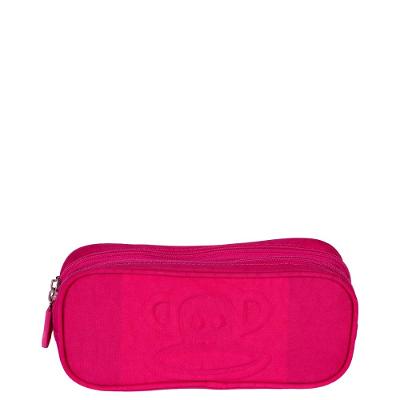 Estojo 2 Compartimentos Paul Frank Classics - Dark Rosa - Pink