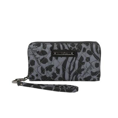 Carteira Ziper Grande Fellipe Krein Ss23 Fk654 - Preto