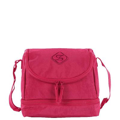 Lancheira 2 Compartimentos Sestini Lunch Crinkle 2 Rosa - Pink