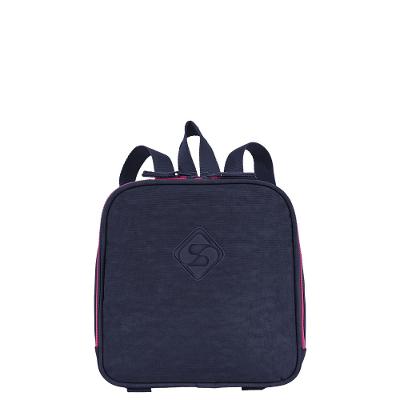 Lancheira Grande Sestini Lunch Crinkle - Azul Neon