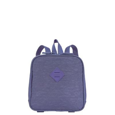 Lancheira Grande Sestini Lunch Crinkle Roxo - Lavanda