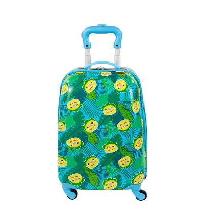 Mala de Viagem Pequena com Rodas 360° Sestini Kids Dino 3 - Colorido