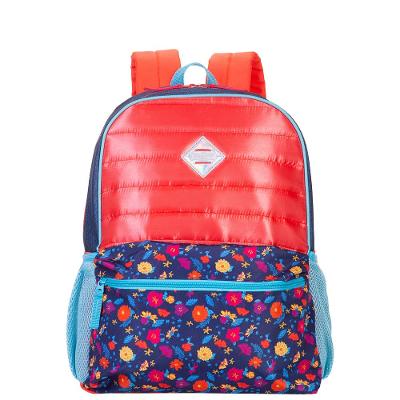 Mochila Grande Sestini Coral - Colorido