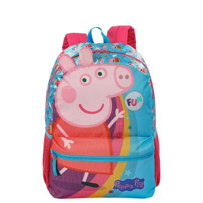 Mochila Grande Peppa Core - Colorido