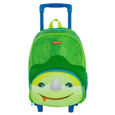 Mochilete Média Sestini Kids Dino 3 - Colorido