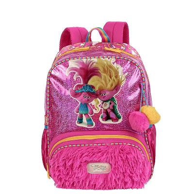 Mochila Grande Trolls Sisters - Colorido