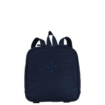 Lancheira Grande Sestini Lunch Crinkle - Azul