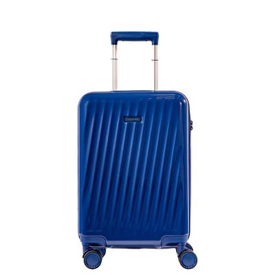 Mala de Viagem Bordo com Rodas 360° Trunk - Azul