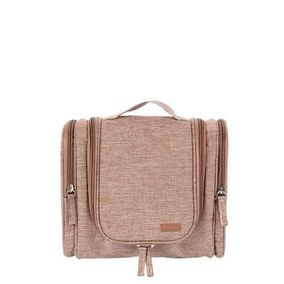 Necessaire Grande Masculina com Divisão - Amarelo Nude