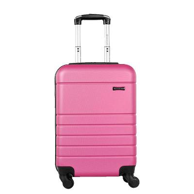 Mala de Viagem Bordo com Rodas 360° Essencial - Rosa