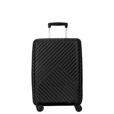 Mala de Viagem Bordo com Rodas 360° PP Max - Preto