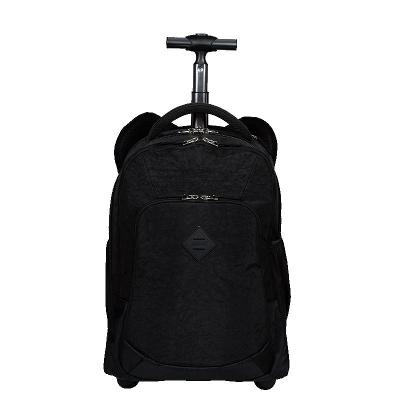 Mochila Carrinho 2 em 1 Sestini Rolling Crinkle Preto