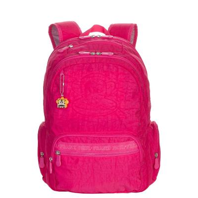 Mochila Grande 2 Compartimentos Paul Frank Classics - Dark Rosa - Pink