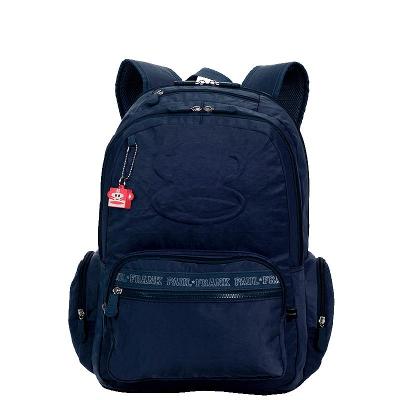 Mochila Grande 2 Compartimentos Paul Frank Classics Azul Marinho