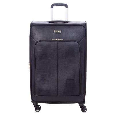 Mala de Viagem Grande com Rodas 360° Croco 4T - Preto