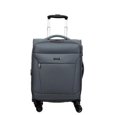 Mala de Viagem Bordo Sestini Ultralight Plus com Rodas duplas 360° e Zíper Expansível - Cinza