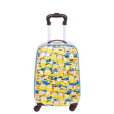 Mala de Viagem Pequena com Rodas 360° Minions - Colorido