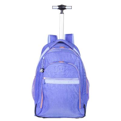 Mochila Carrinho Grande Paul Frank Classics Roxo - Lavanda