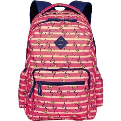 Mochila 2 Compartimentos Sestini College Flamingo