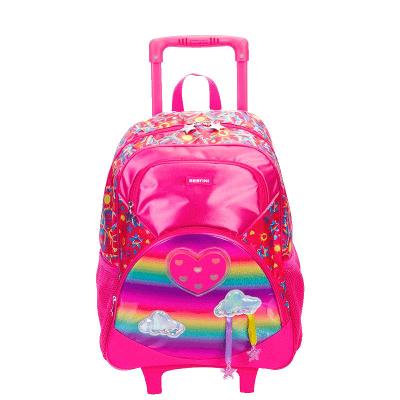 Mochila de Rodinha Grande Sestini Y Pink - Colorido