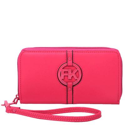 Carteira Zíper com Alça de Mão Fellipe Krein SS23 Matching Rosa - Pink