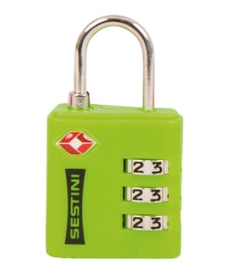 Cadeado TSA com Combinação Verde