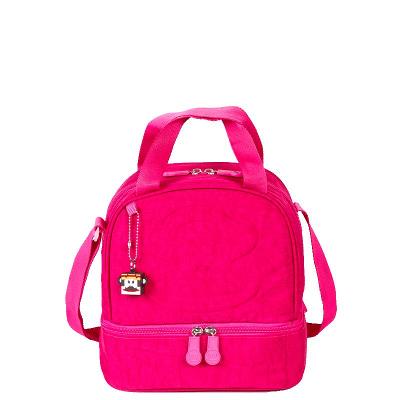 Lancheira 2 Compartimentos Paul Frank Classics - Dark Rosa - Pink