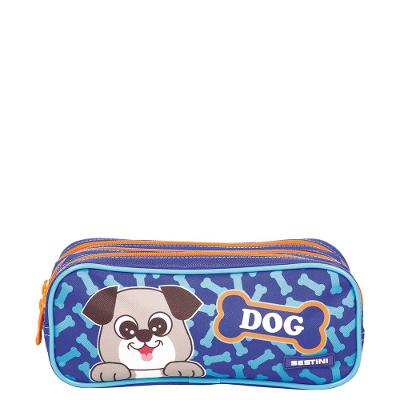 Estojo 3 Compartimentos Sestini Pets X Dog Colorido