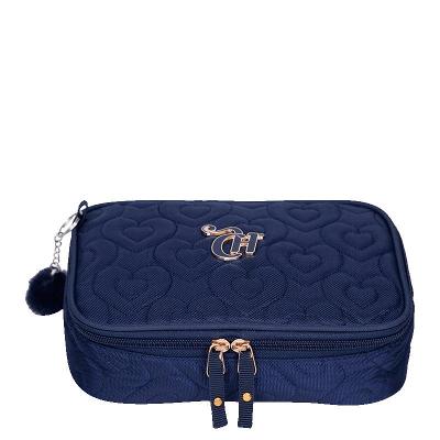 Estojo Box Especial Capricho Crush Azul Marinho