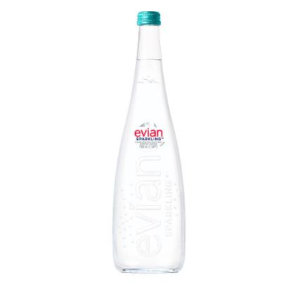 Água Evian Sparkling  Com Gás 750ml