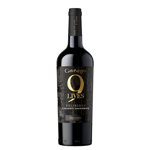 Vinho Tinto Gato Negro 9 Lives Reserva Cabernet Sauvignon 750ml