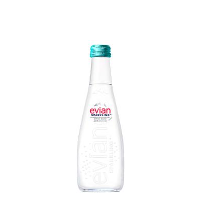 Água Evian Sparkling Com Gás 330ml