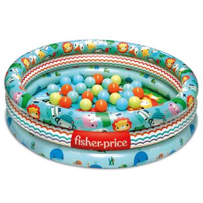 Fisher Price Piscina Inflável Com 25 Bolinhas - Fun Divirta-se