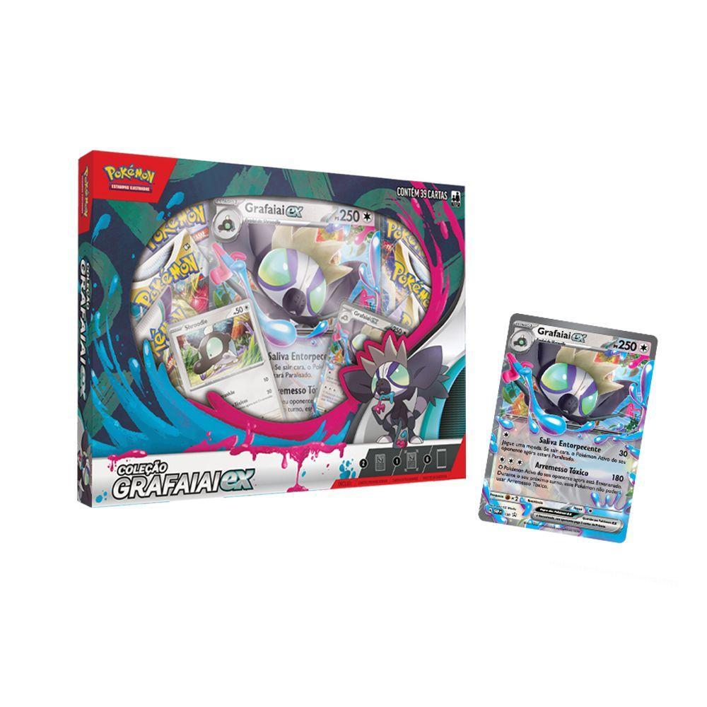 Pokémon Box Grafaiai Ex - Copag - 1