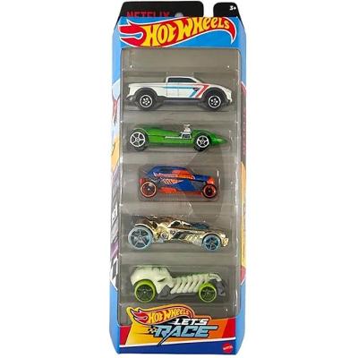 Hot Wheels Pacote 5 Carros Let's Race - Mattel