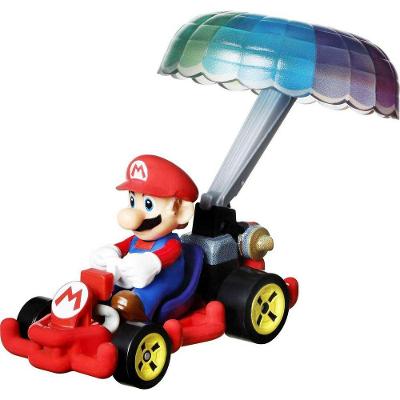 Hot Wheels Mario Kart Mario Pipe Frame Paraquedas - Mattel